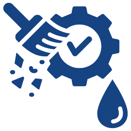 Cleaning and maintenance icon