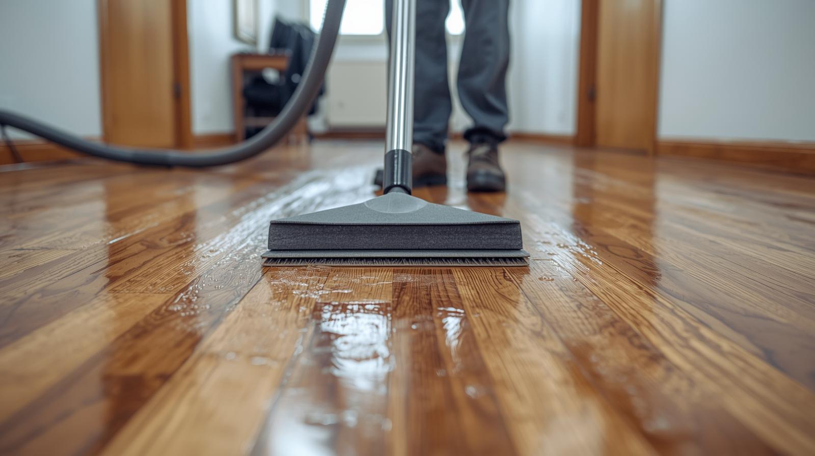 create photo of professional hardwood floor cleaning (1)